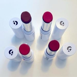 4 generation G sheer matte blotted Punch, Malt, Crush, Zip. Swiped on hand only